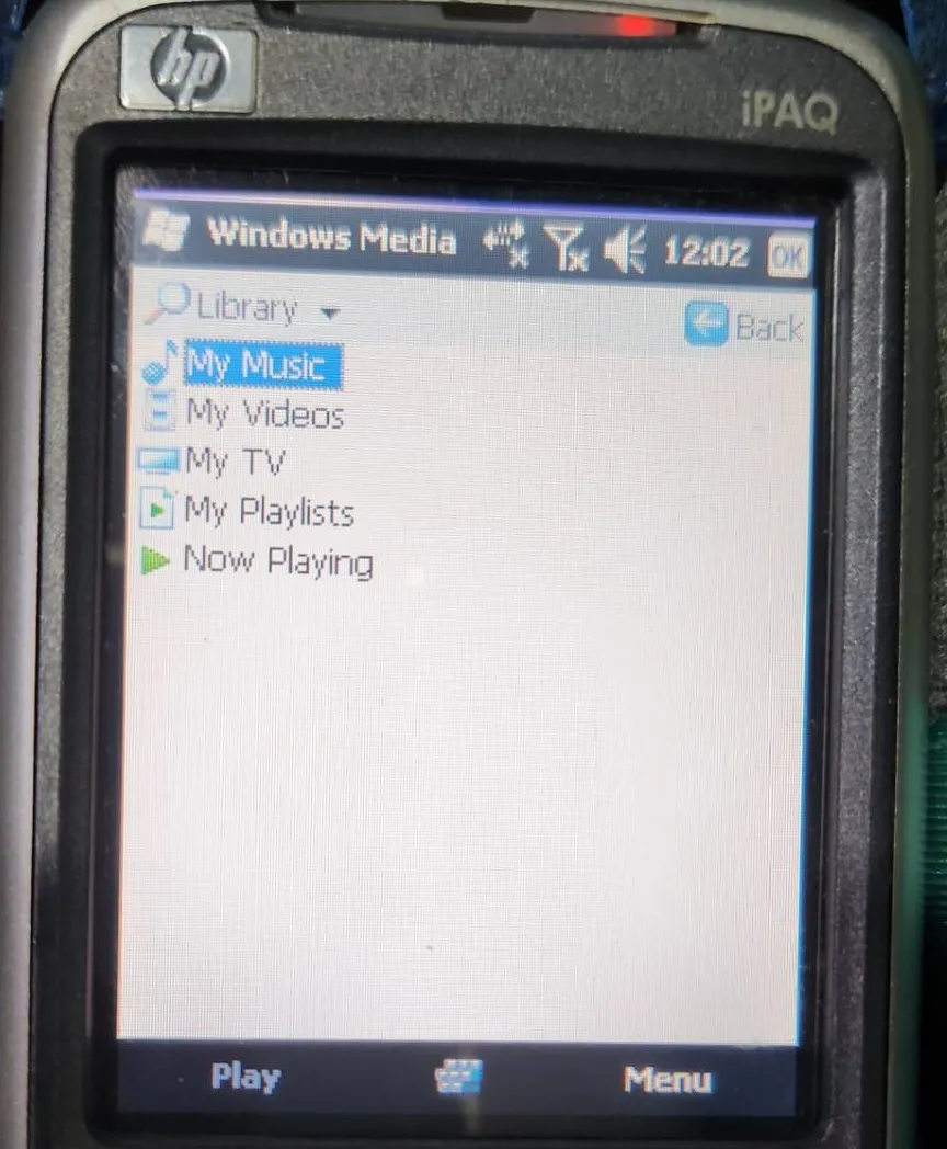 HP iPAQ rw6828 with Windows Mobile 6.5. HP iPAQ rw6828